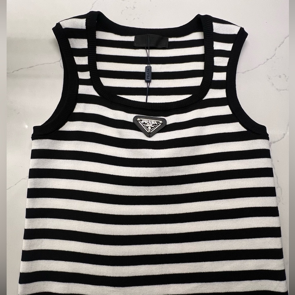 Prada crop tank